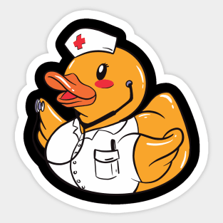 Ask Me About My Duck Disguise Funny Quack Costume Sticker